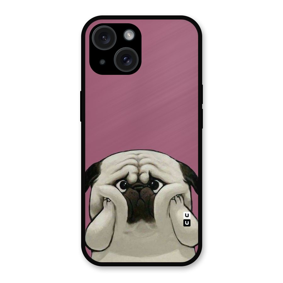 Chubby Doggo Metal Back Case for iPhone 15