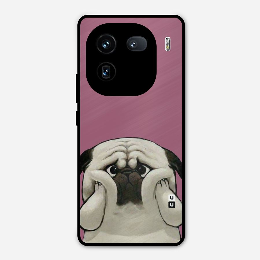 Chubby Doggo Metal Back Case for iQOO 12