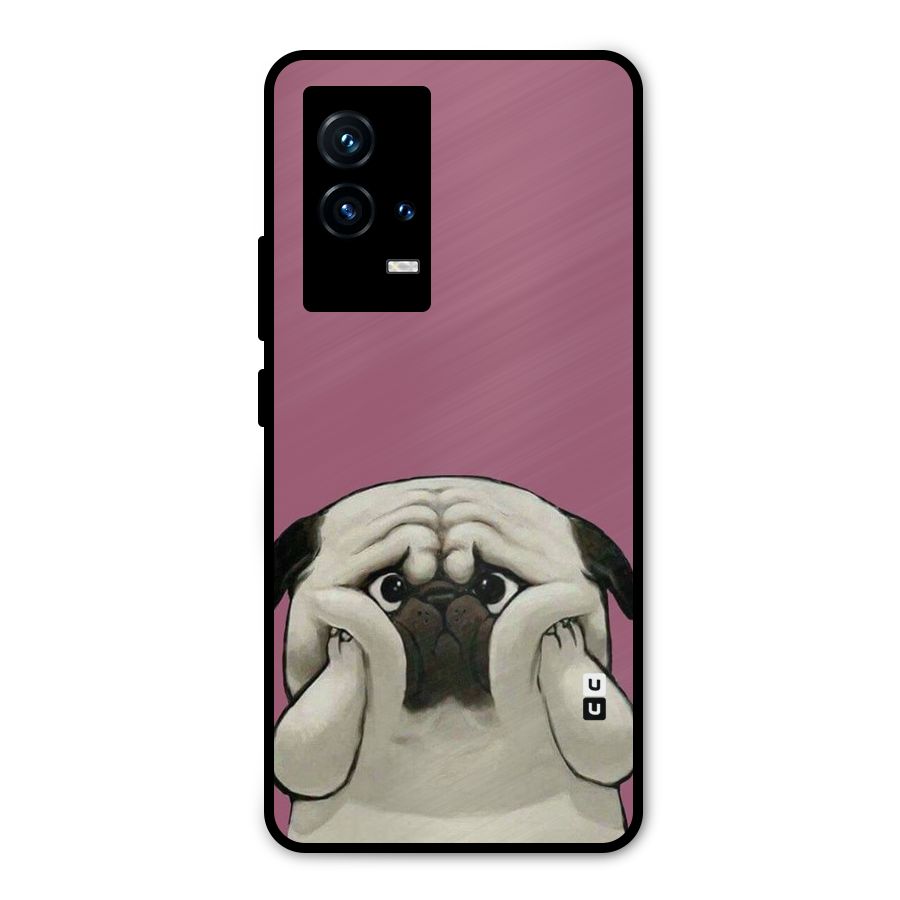 Chubby Doggo Metal Back Case for iQOO 9 5G