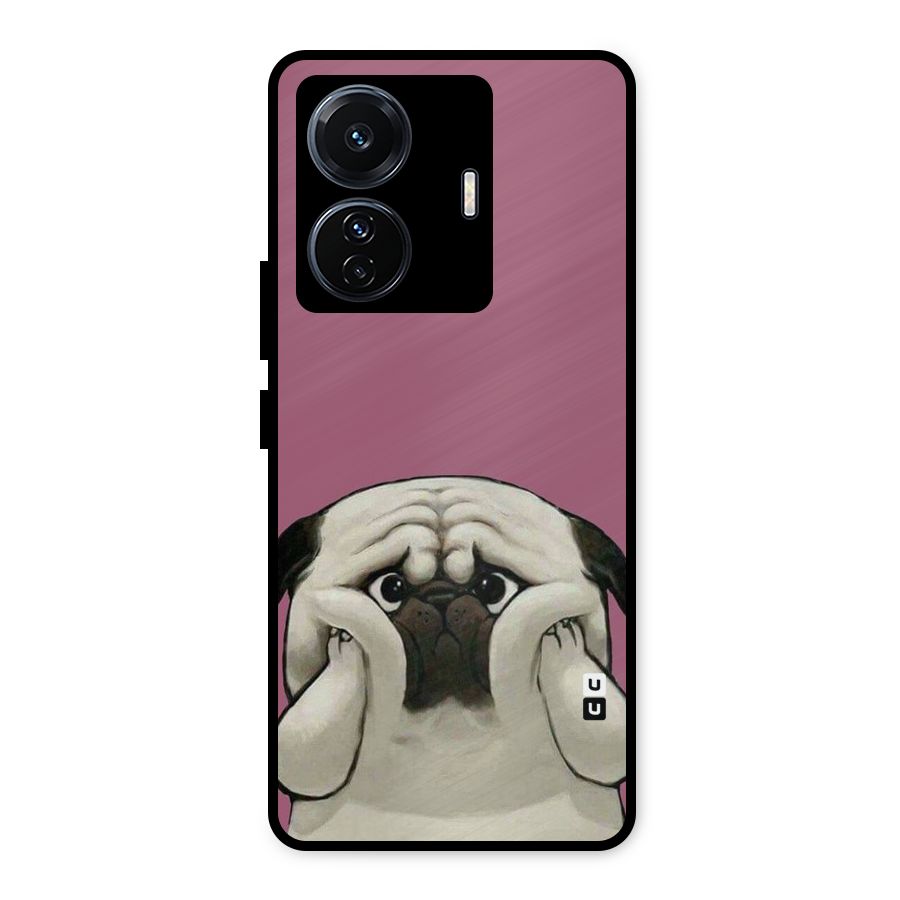 Chubby Doggo Metal Back Case for iQOO Z6