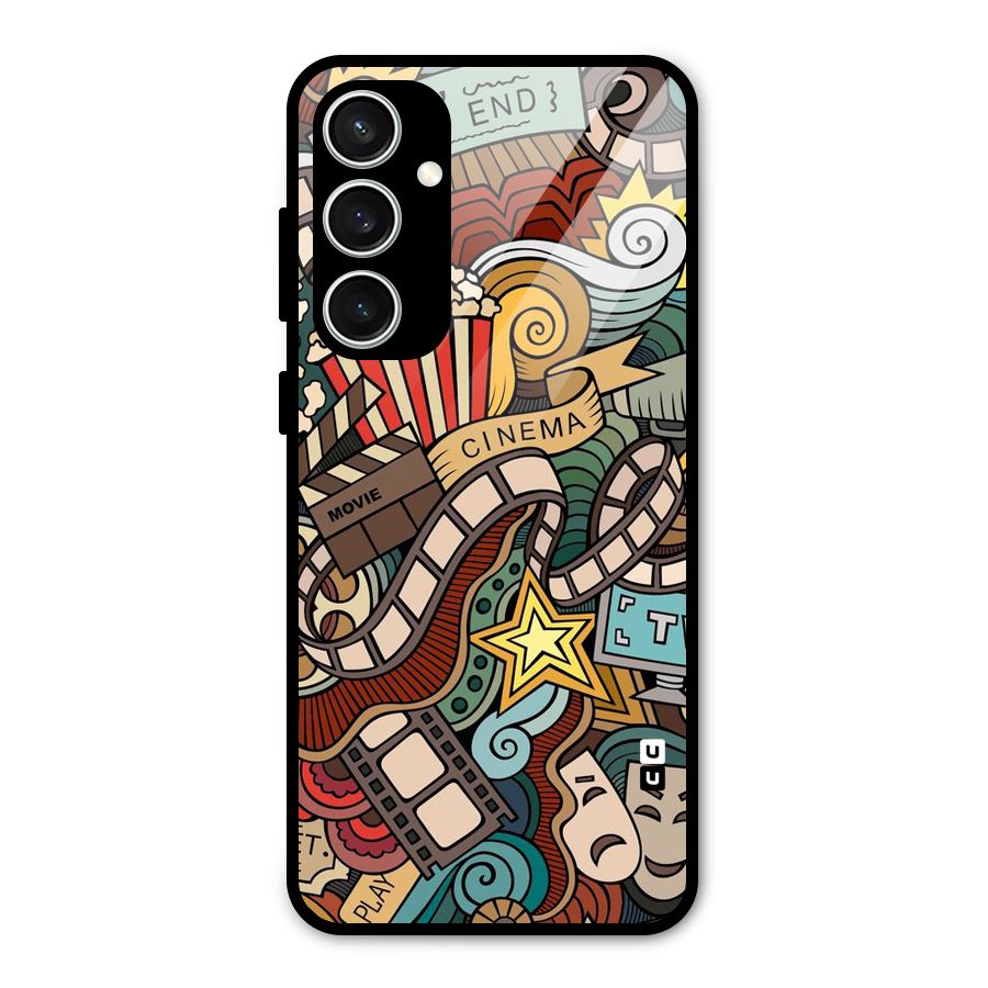 Cinematic Design Glass Back Case for Galaxy S23 FE