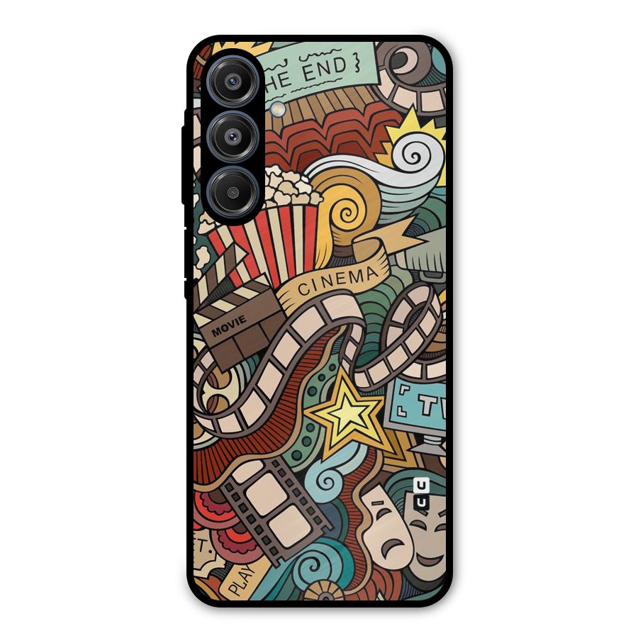 Cinematic Design Metal Back Case for Galaxy A16 5G