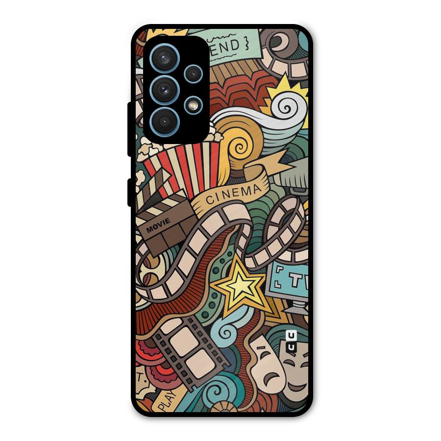 Cinematic Design Metal Back Case for Galaxy A32