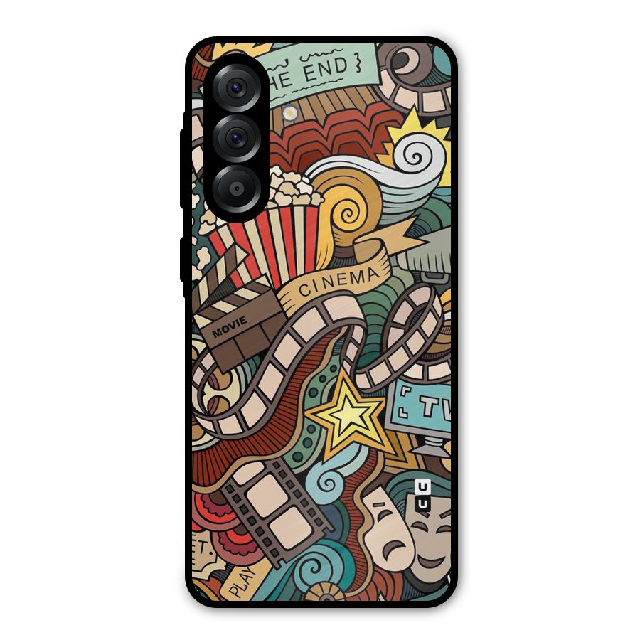 Cinematic Design Metal Back Case for Galaxy A36