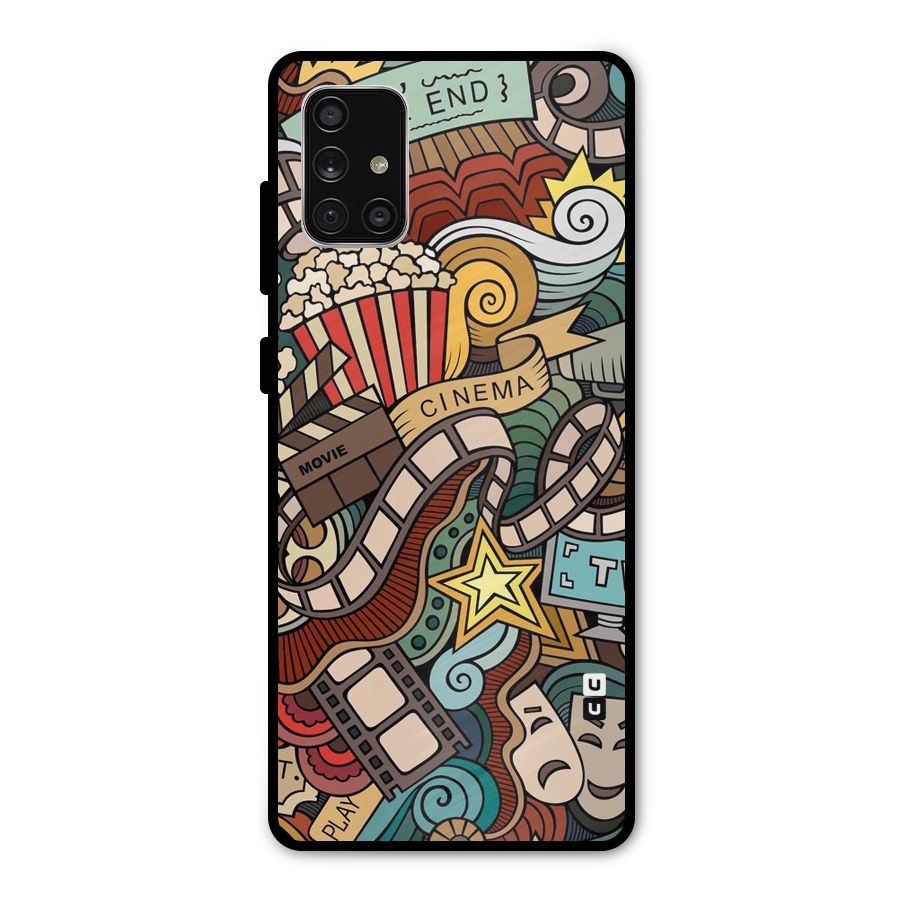 Cinematic Design Metal Back Case for Galaxy A71