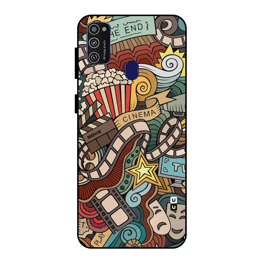 Cinematic Design Metal Back Case for Galaxy M30s