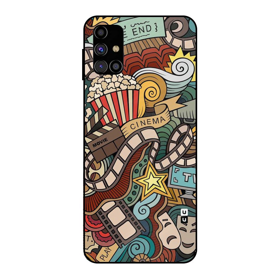 Cinematic Design Metal Back Case for Galaxy M31s