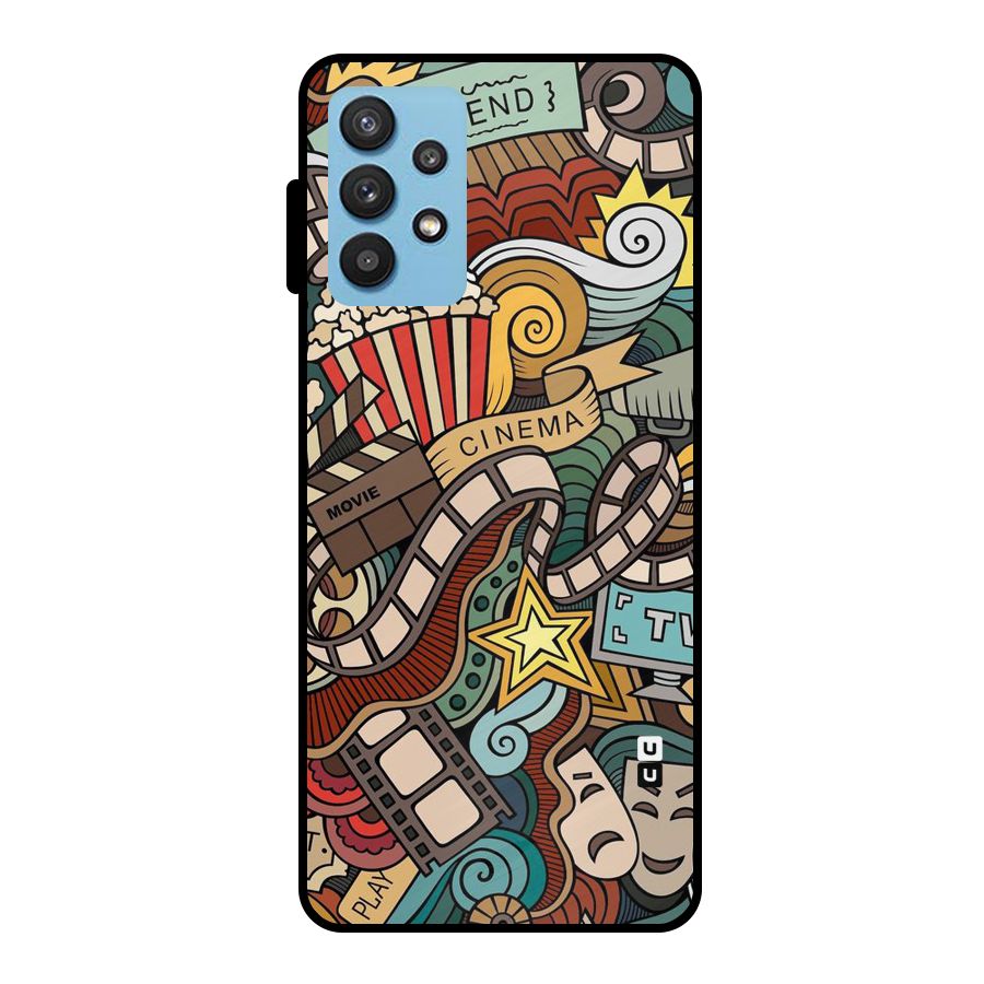 Cinematic Design Metal Back Case for Galaxy M32 5G
