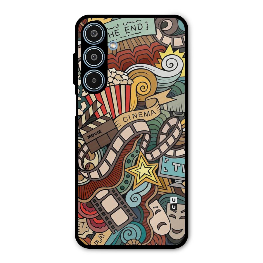 Cinematic Design Metal Back Case for Galaxy M35
