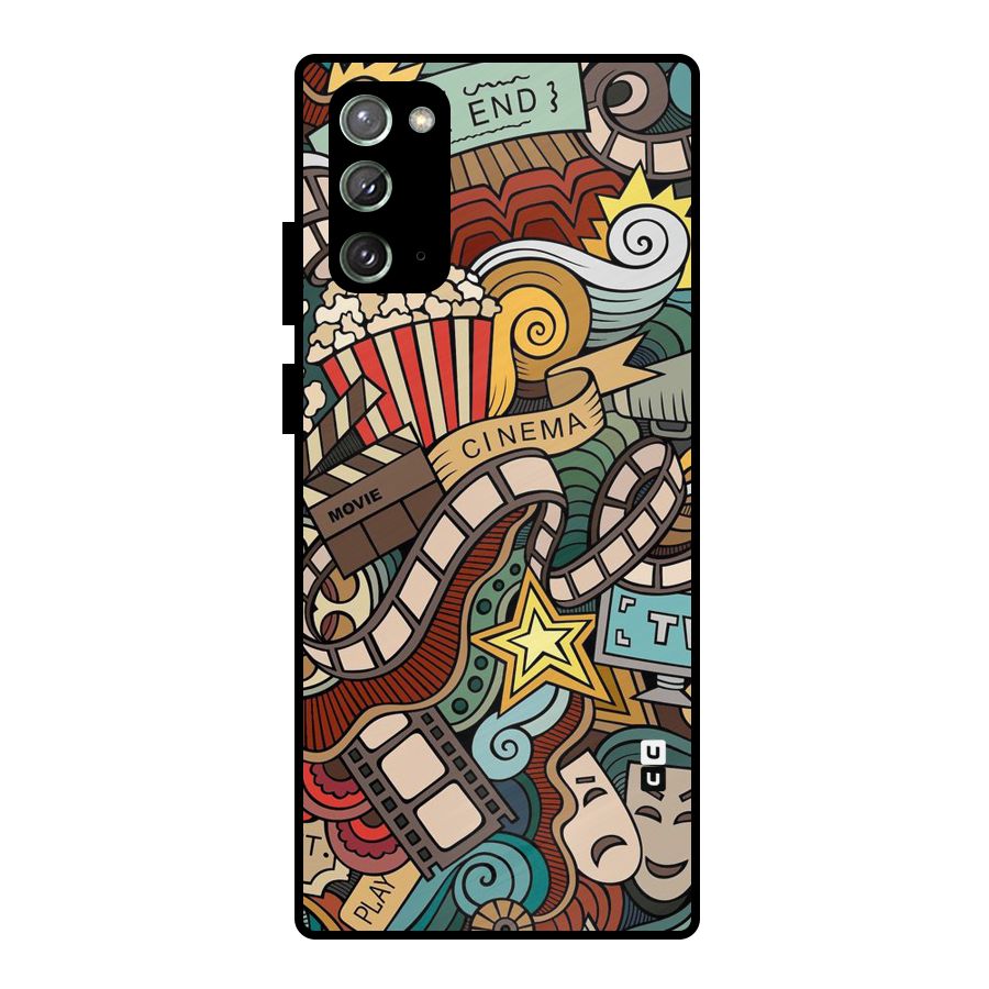 Cinematic Design Metal Back Case for Galaxy Note 20