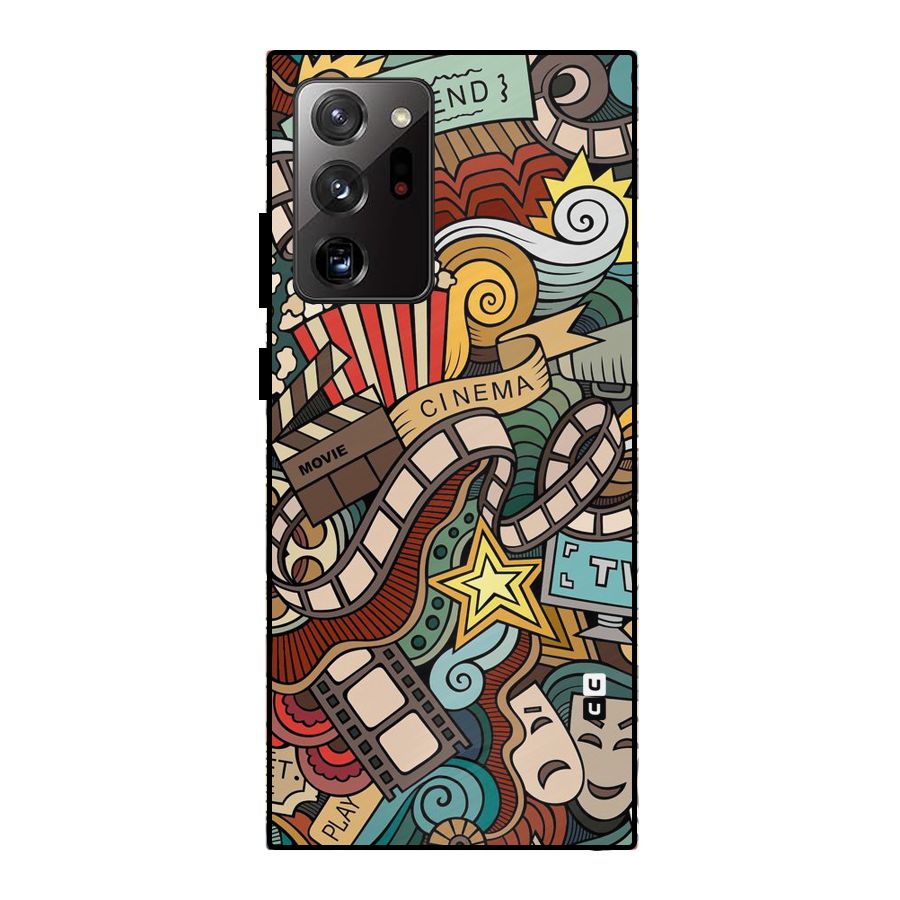 Cinematic Design Metal Back Case for Galaxy Note 20 Ultra
