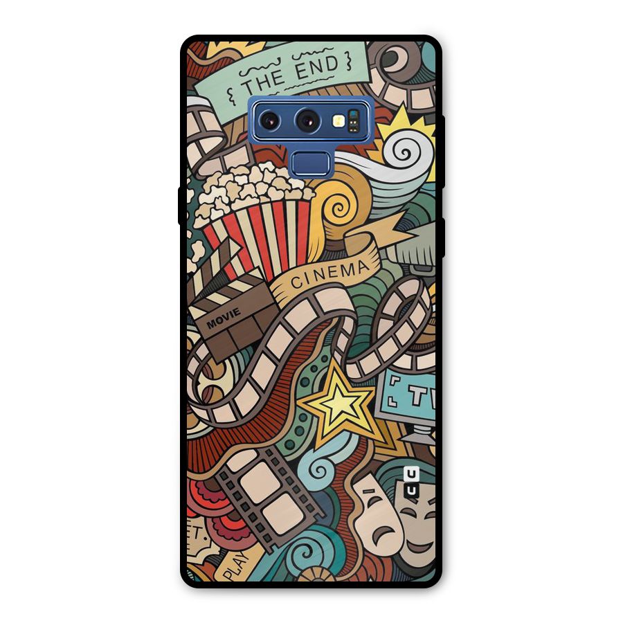 Cinematic Design Metal Back Case for Galaxy Note 9
