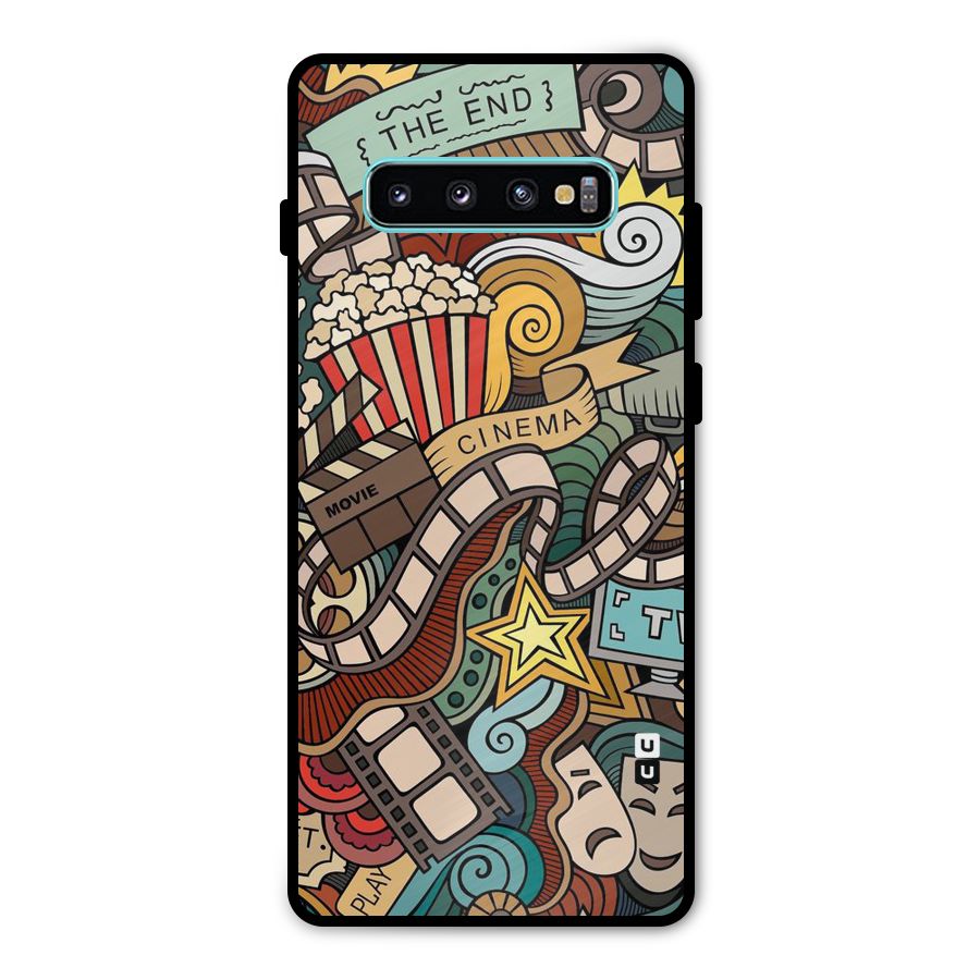 Cinematic Design Metal Back Case for Galaxy S10 Plus