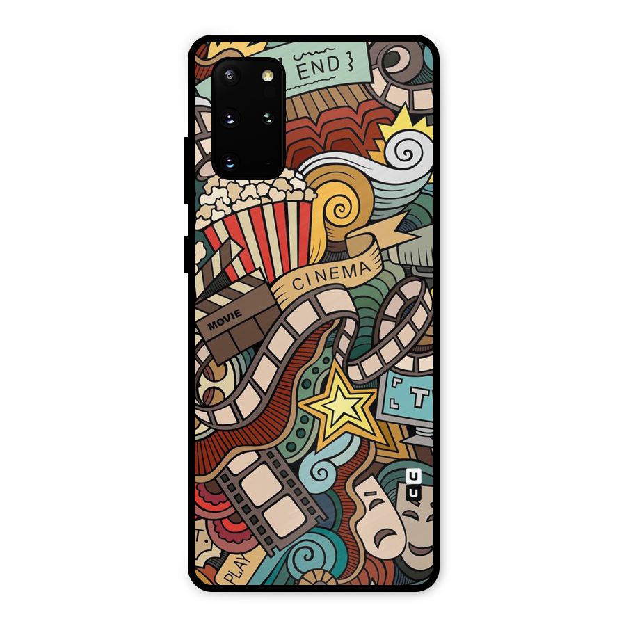 Cinematic Design Metal Back Case for Galaxy S20 Plus