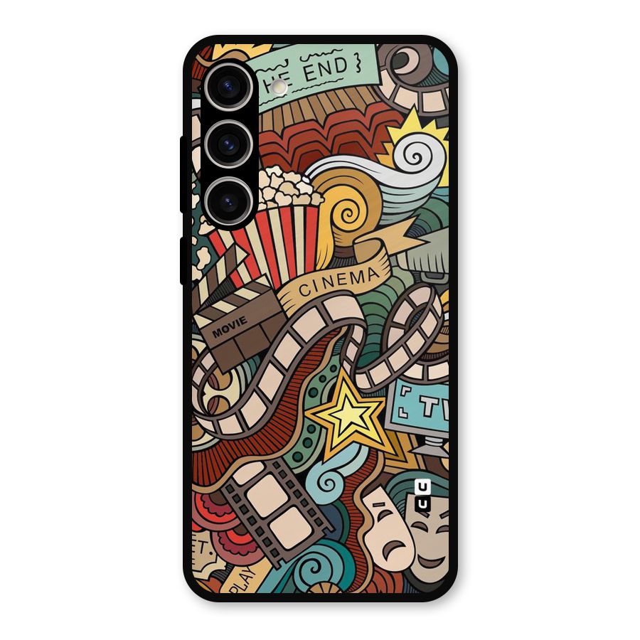 Cinematic Design Metal Back Case for Galaxy S23 Plus