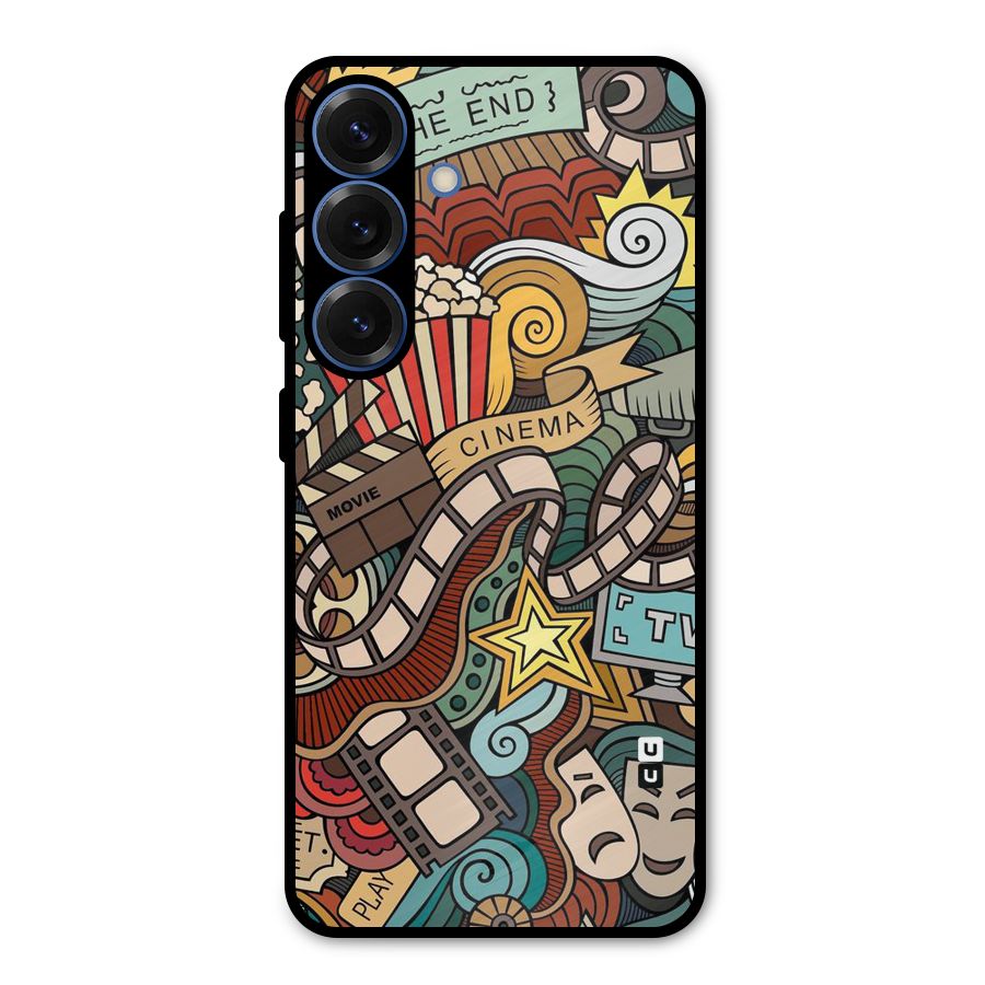 Cinematic Design Metal Back Case for Galaxy S25