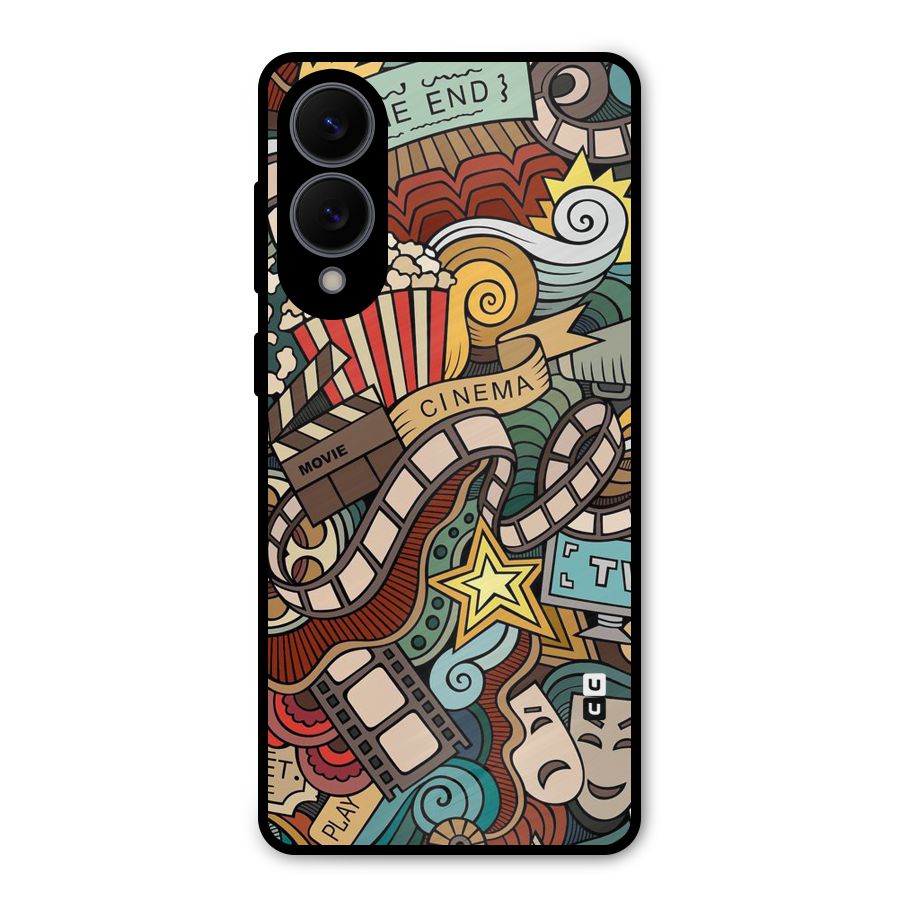 Cinematic Design Metal Back Case for Galaxy S25 Edge