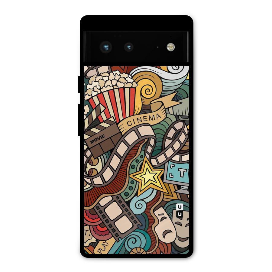 Cinematic Design Metal Back Case for Google Pixel 6