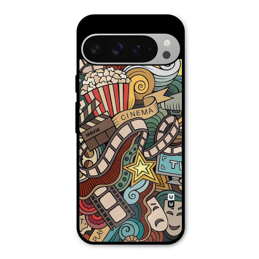 Cinematic Design Metal Back Case for Google Pixel 9 Pro XL