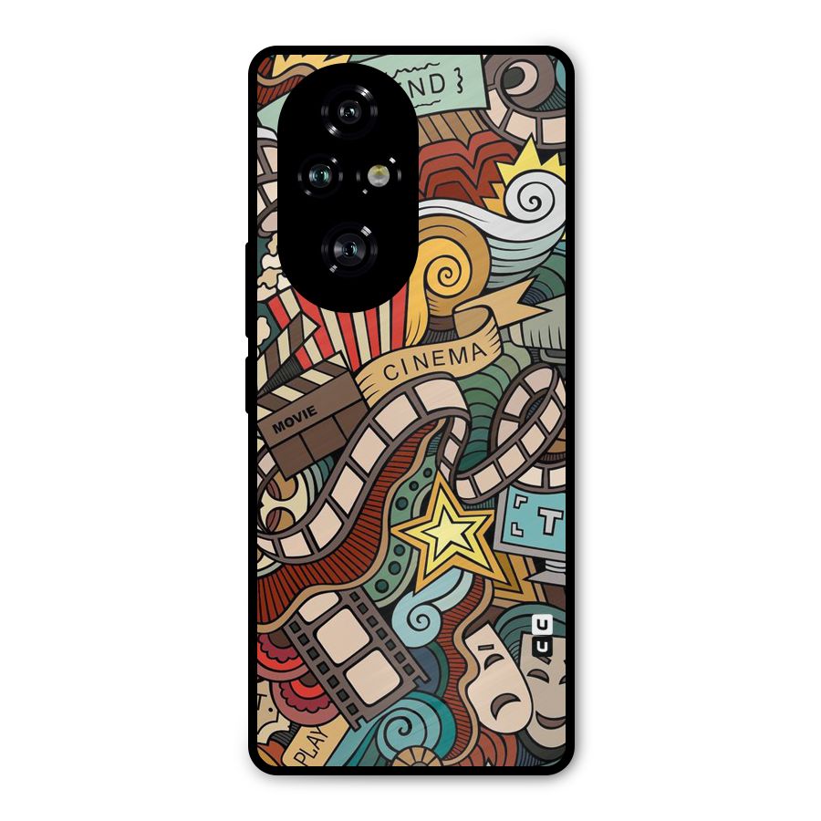 Cinematic Design Metal Back Case for Honor 200 Pro