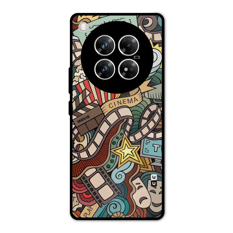 Cinematic Design Metal Back Case for Infinix Zero 40 5G