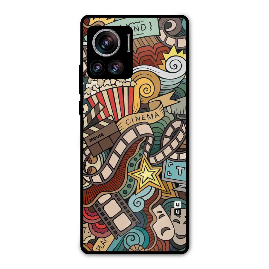Cinematic Design Metal Back Case for Motorola Edge 30 Ultra