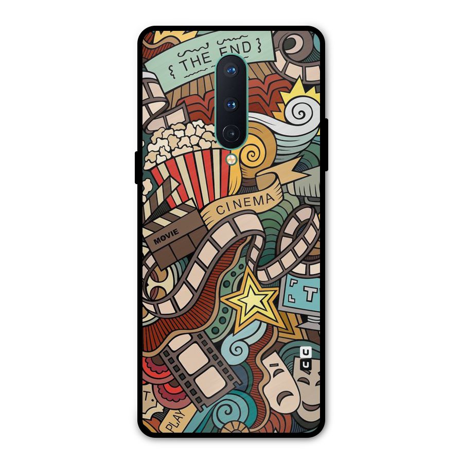 Cinematic Design Metal Back Case for OnePlus 8