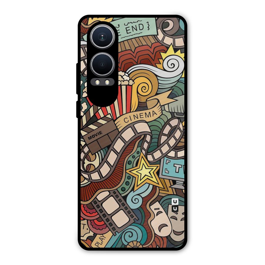 Cinematic Design Metal Back Case for OnePlus Nord CE4 Lite