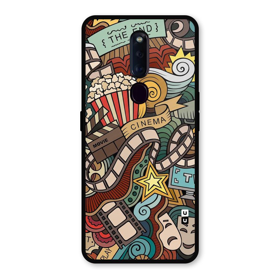 Cinematic Design Metal Back Case for Oppo F11 Pro