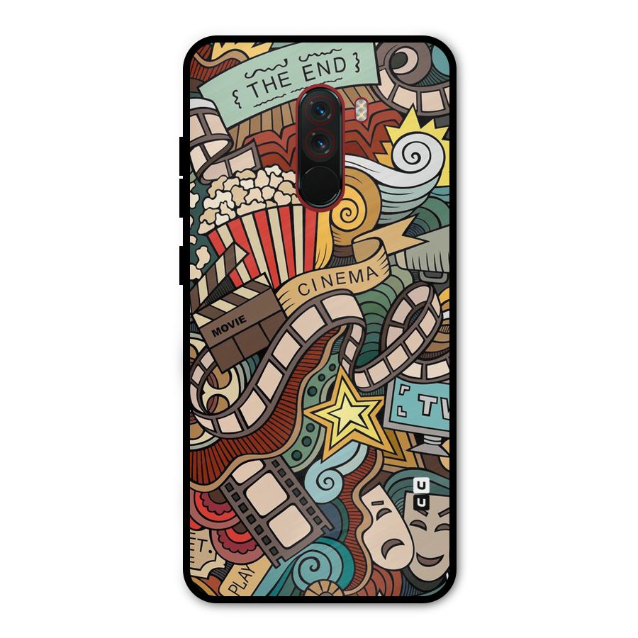Cinematic Design Metal Back Case for Poco F1