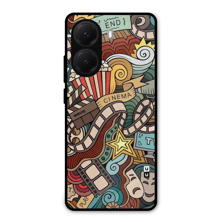 Cinematic Design Metal Back Case for Poco X7 Pro