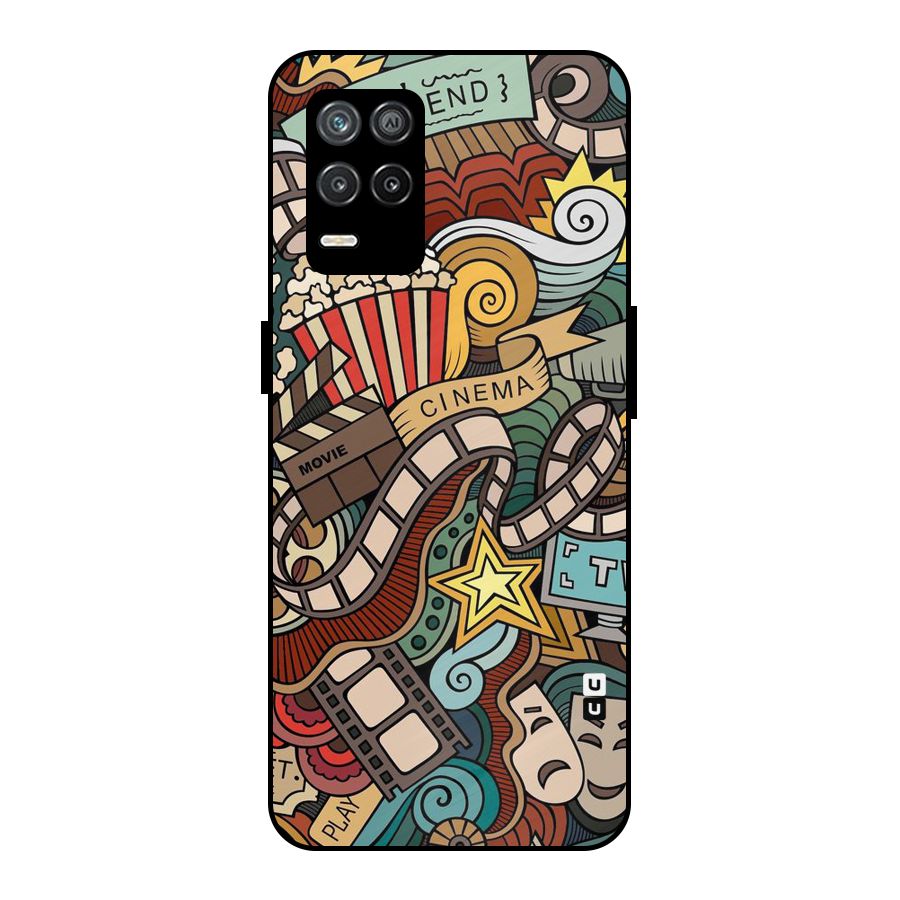Cinematic Design Metal Back Case for Realme 9 5G