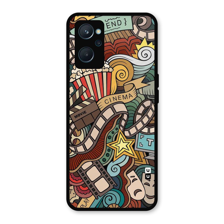 Cinematic Design Metal Back Case for Realme 9i