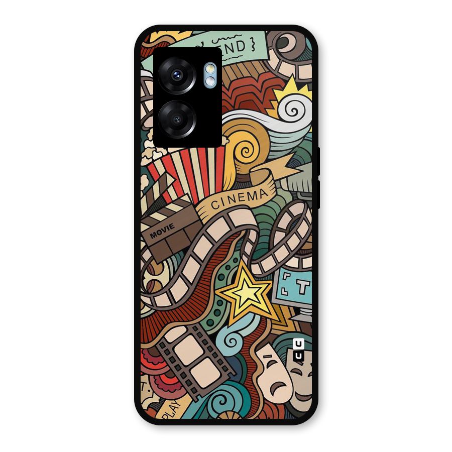 Cinematic Design Metal Back Case for Realme Narzo 50 5G