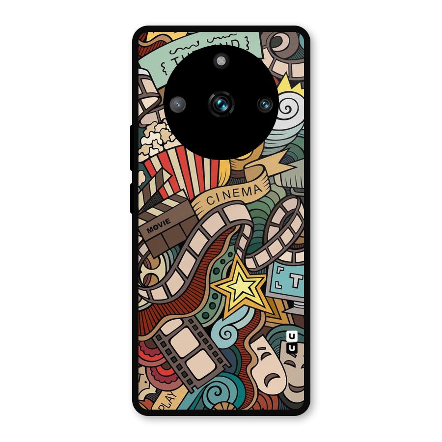Cinematic Design Metal Back Case for Realme Narzo 60 Pro