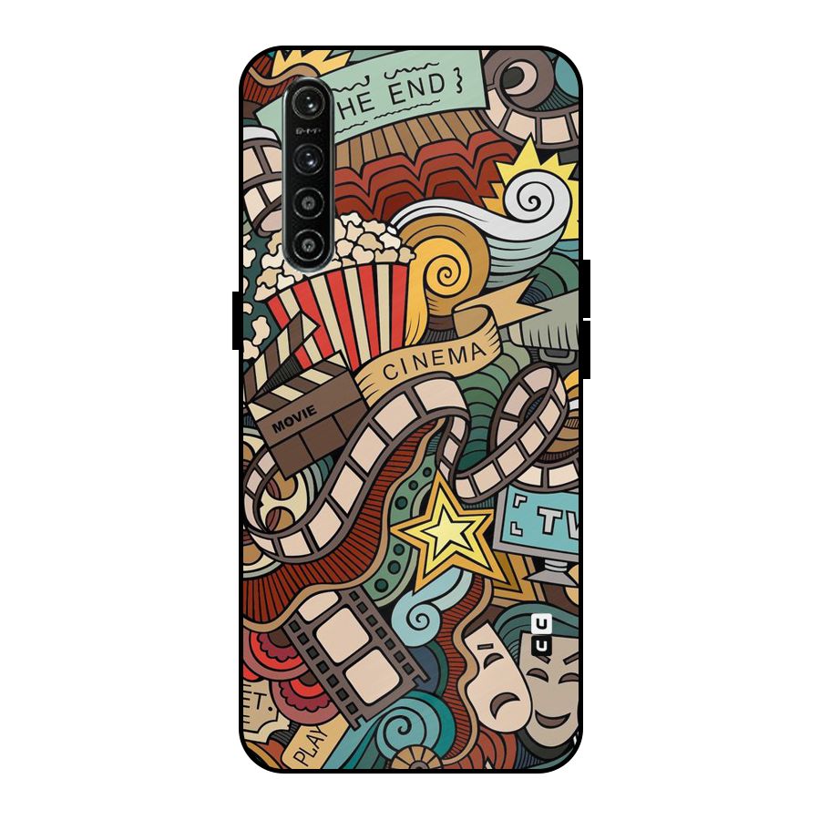 Cinematic Design Metal Back Case for Realme XT