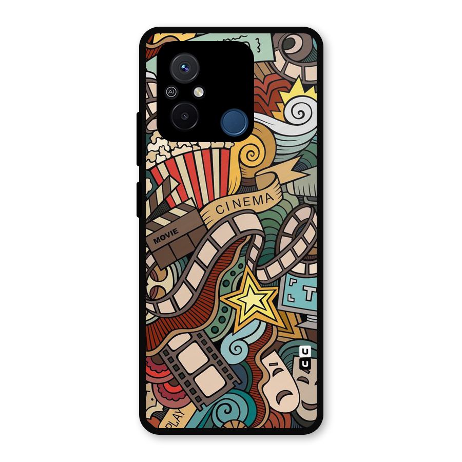 Cinematic Design Metal Back Case for Redmi 12C