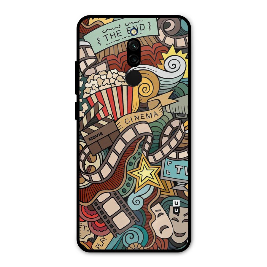 Cinematic Design Metal Back Case for Redmi 8