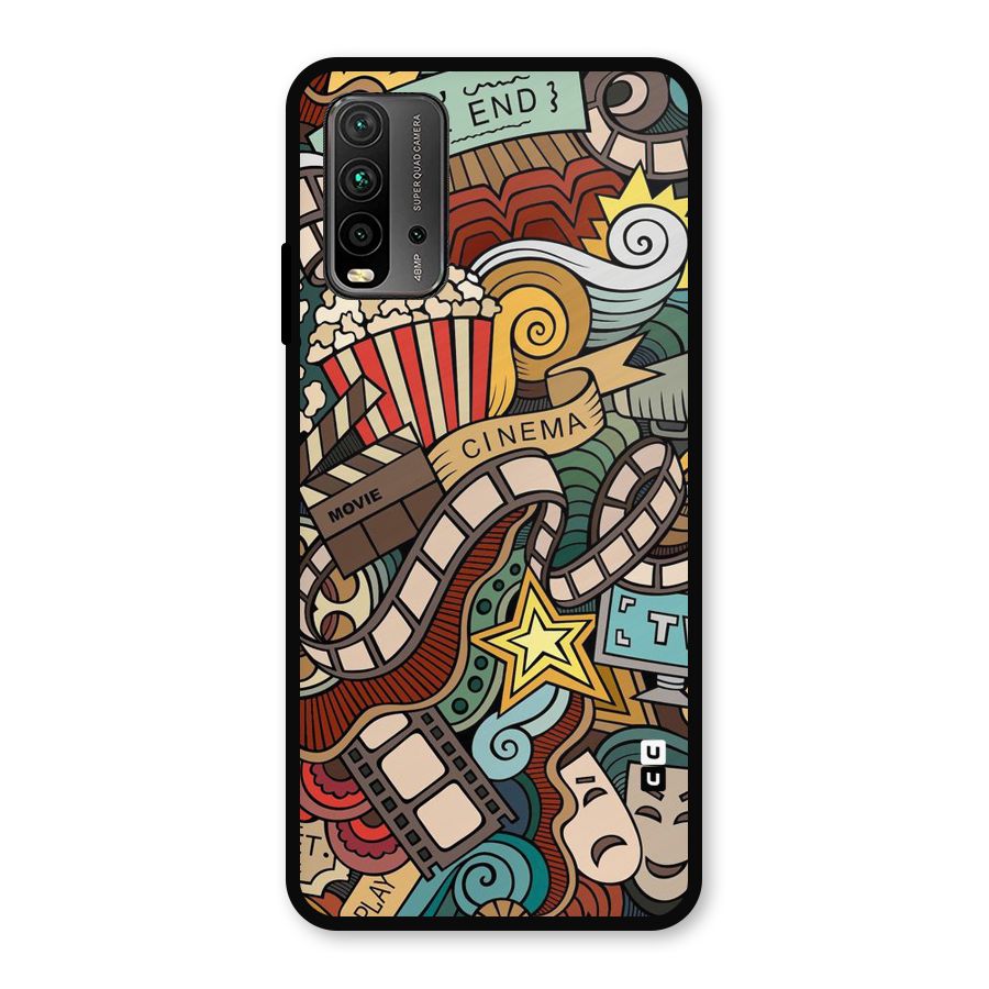 Cinematic Design Metal Back Case for Redmi 9 Power