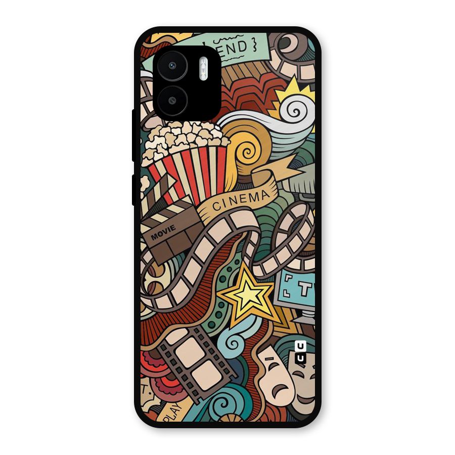 Cinematic Design Metal Back Case for Redmi A2