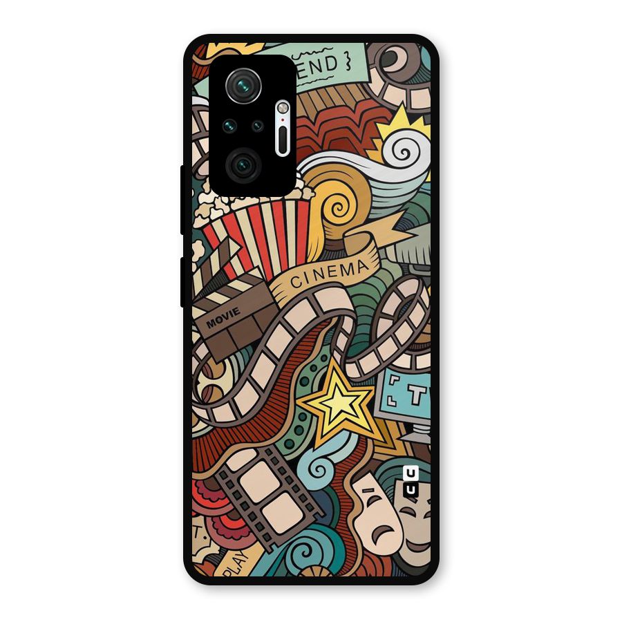 Cinematic Design Metal Back Case for Redmi Note 10 Pro