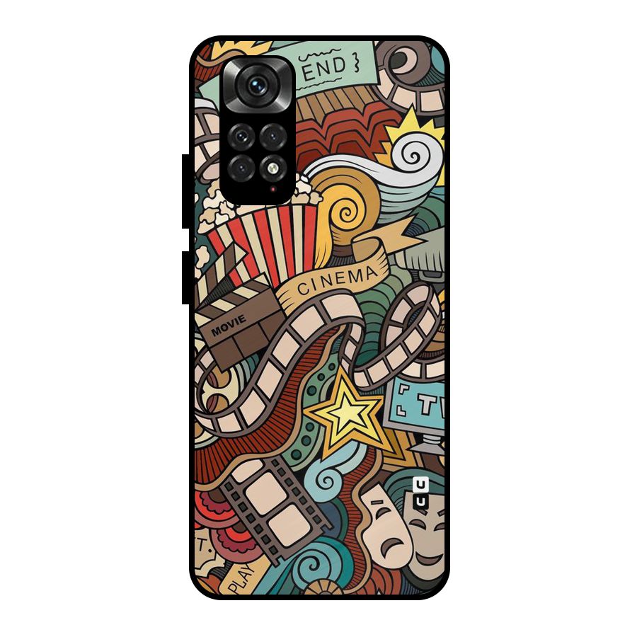 Cinematic Design Metal Back Case for Redmi Note 11 Pro Plus 5G