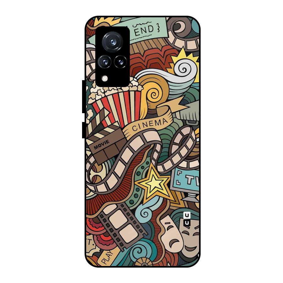 Cinematic Design Metal Back Case for Vivo V21 5G