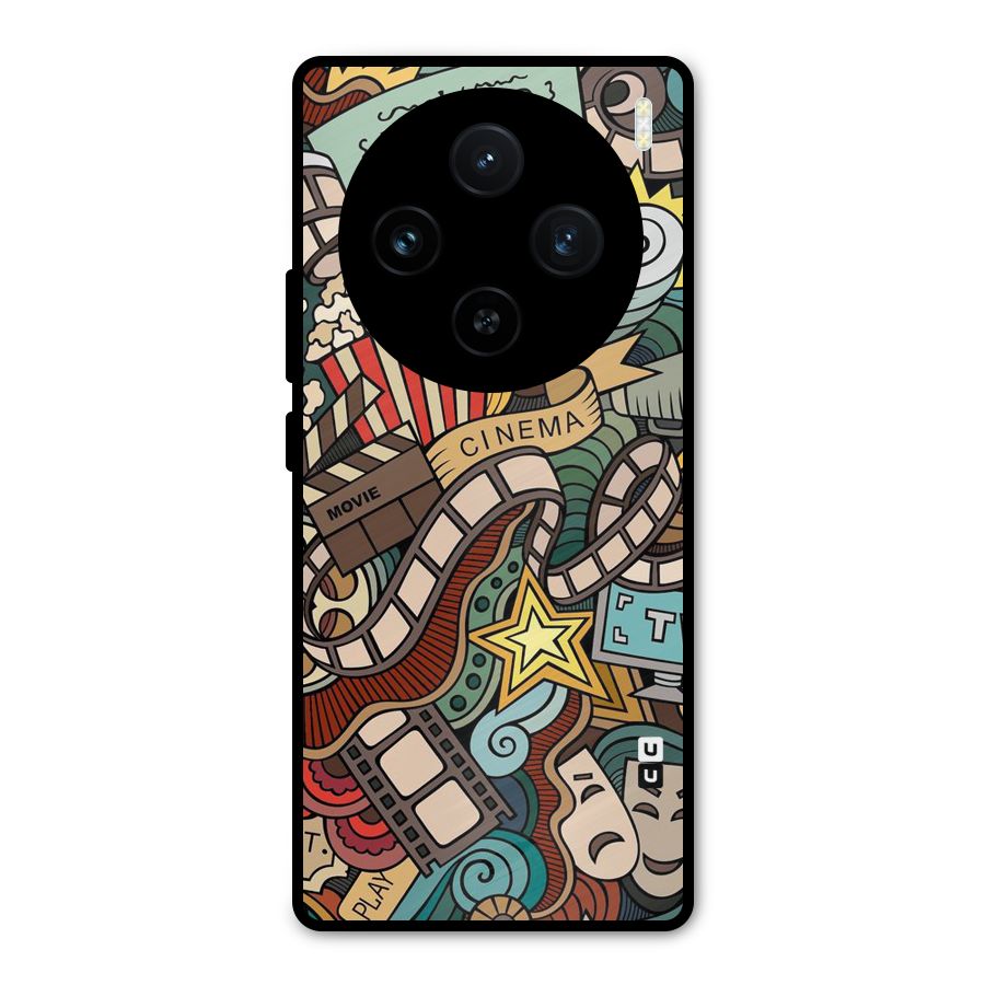 Cinematic Design Metal Back Case for Vivo X100