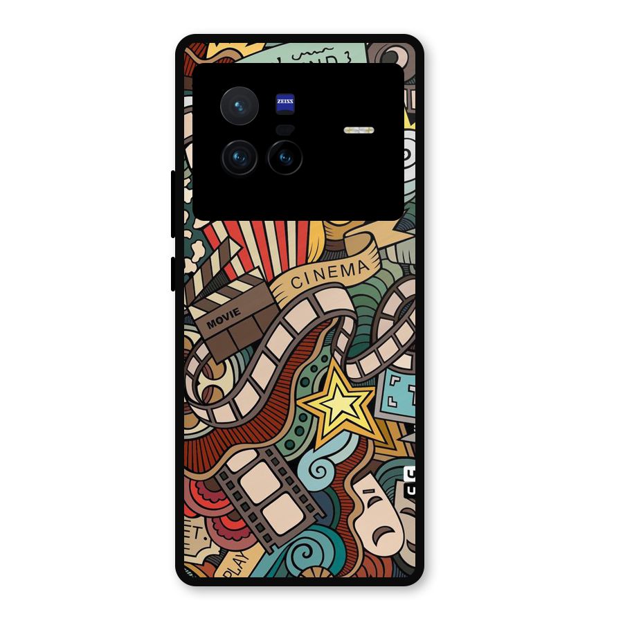 Cinematic Design Metal Back Case for Vivo X80