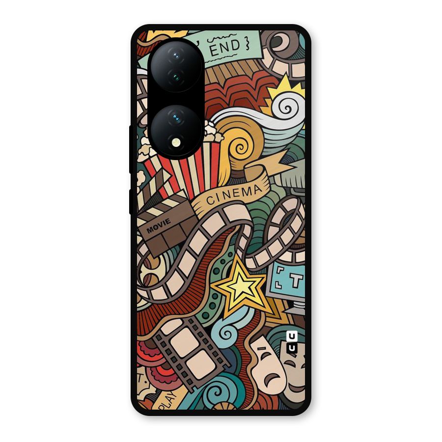 Cinematic Design Metal Back Case for Vivo Y100a
