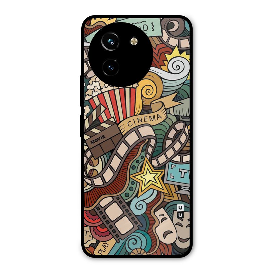 Cinematic Design Metal Back Case for Vivo Y200i