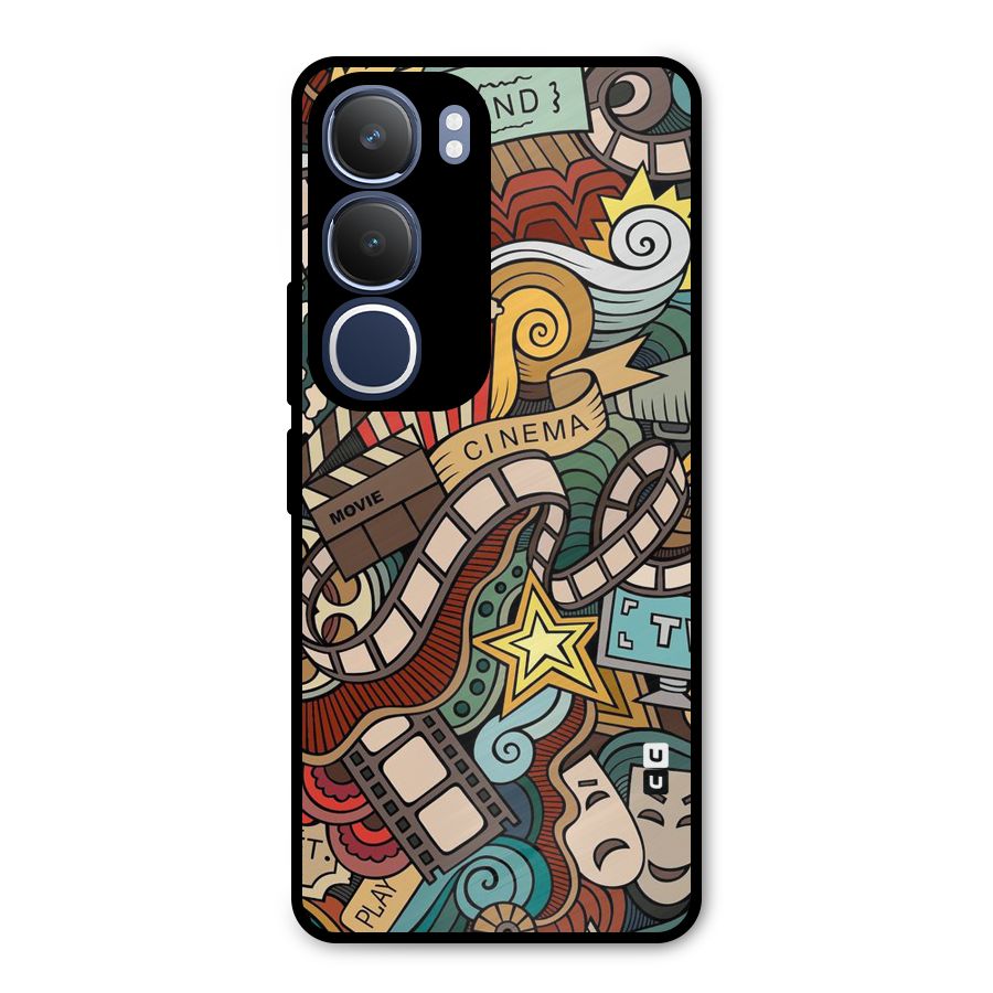 Cinematic Design Metal Back Case for Vivo Y29