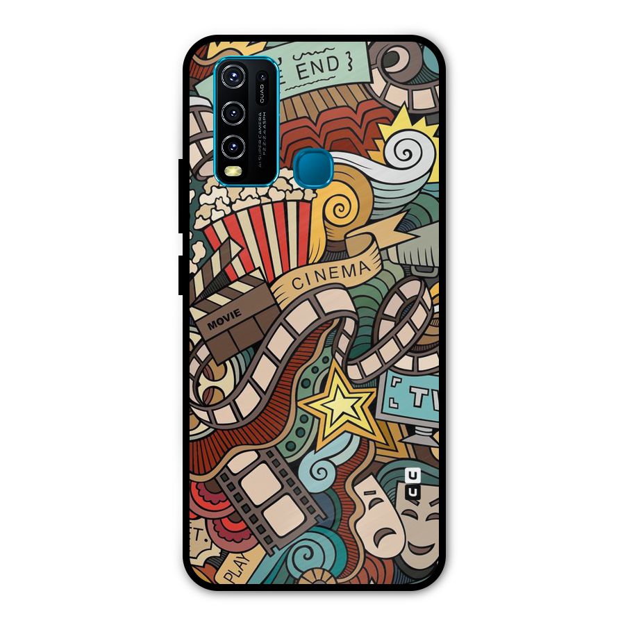Cinematic Design Metal Back Case for Vivo Y30