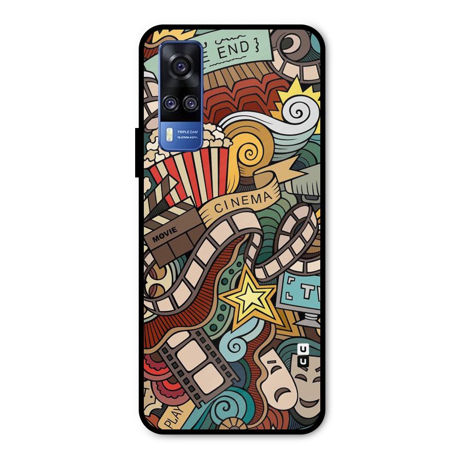 Cinematic Design Metal Back Case for Vivo Y31